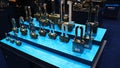 2-finger parallel grippers used for precise handling of workpieces as displayed on booth of Schunk company