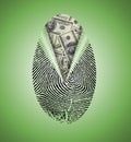 Finger Print reveals currency