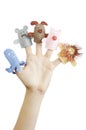 Finger puppets Royalty Free Stock Photo