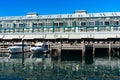 Finger wharf in Woolloomooloo bay. Sydney, Australia