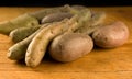 Fingerling potatoes Royalty Free Stock Photo