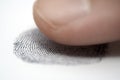 Fingerprint Royalty Free Stock Photo