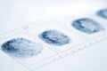 Fingerprint Royalty Free Stock Photo