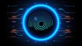 Fingerprint Authentication Button Ensuring Biometric Security