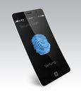 Fingerprint authentication for smart phone