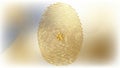 Fingerprint with Euro Coin Inside Royalty Free Stock Photo