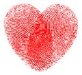 Fingerprint heart