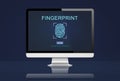Fingerprint Identity Thumbprint Id Concept