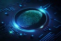 Fingerprint scanning, biometric identification and security login