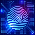 Fingerprint security system