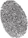 Fingerprint Royalty Free Stock Photo