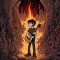 Fingers on Fire: A Journey of a Guitar Musician