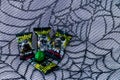 4 Fini Zombie super sour green candy gums Royalty Free Stock Photo