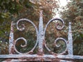 Wrought Iron Gothic Gate Finial