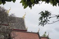 Finials on rooftop at Wat Chiang Man, Chiang Mai, Thailand