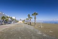 Finikoudes Beach - Larnaka City, Cyprus Royalty Free Stock Photo