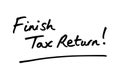 Finish Tax Return