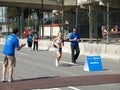 Finish of the Vancouver marathon