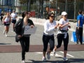 Finish of the Vancouver marathon