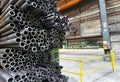 Finished metal tubes produced in a rolling mill