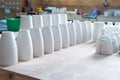 Finished plaster products: vases, figurines,