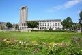 Town Hall and public gardens  Le Havre, Normandy, France. Royalty Free Stock Photo