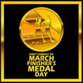 Finisher\'s Medal Day on March