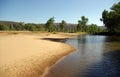 Finke River, Australia Royalty Free Stock Photo