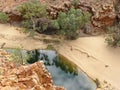 The Finke river in the Ormiston Gorge
