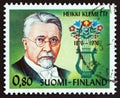 FINLAND - CIRCA 1976: A stamp printed in Finland shows composer Heikki Klemetti, circa 1976. Royalty Free Stock Photo