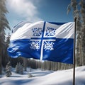 finland flag trending on artstation sharp focus studio photo intricate details highly detailed