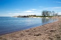 Finland,Hanko Early Summer. Scenic view of Baltic sea, and blue