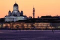 Finland: Helsinki skyline Royalty Free Stock Photo