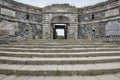 Finland heritage landmark. Suomenlinna fortress. Kings door dock