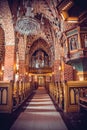 Finland - : Interior of Porvoo Cathedral