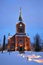 Finland . Jyvaskyla Cathedral