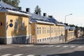 Finland, Kuopio: Traditional Timber Houses in the City Center