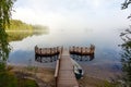 Finland lake landscape