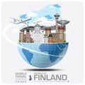 Finland Landmark Global Travel And Journey Infographic