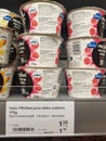 Valio yoghurts on supermarket shelves