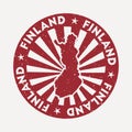 Finland stamp.