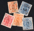 Finland stamps Royalty Free Stock Photo