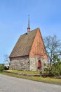 Finland. Stone Sacristy in Mikkeli Royalty Free Stock Photo