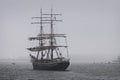 Finland: Tall ship on the coast of Finland Royalty Free Stock Photo