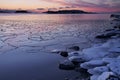 Finland: Winter Sunset