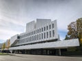 Finlandia Hall landmark building in helsinki city finland Royalty Free Stock Photo