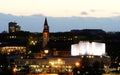 Finlandia hall at night Royalty Free Stock Photo