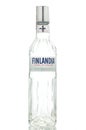 Finlandia vodka isolated on white background Royalty Free Stock Photo