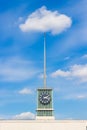 Finlyandsky railway station spire Royalty Free Stock Photo