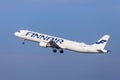 Finnair Airbus A321 Royalty Free Stock Photo
